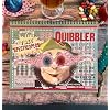 Conquest Journals Harry Potter The Quibbler Undated Weekly Spiral Planning Pad, 8'' x 10'', 52 Page, To-Dos, Priorities, Habit Tracker & Notes, Durable Bookboard-Wrapped Backboard, Officially Licensed