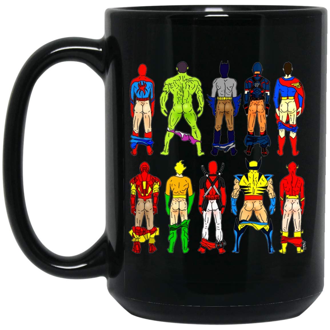 Superhero Butts 11 oz Mug