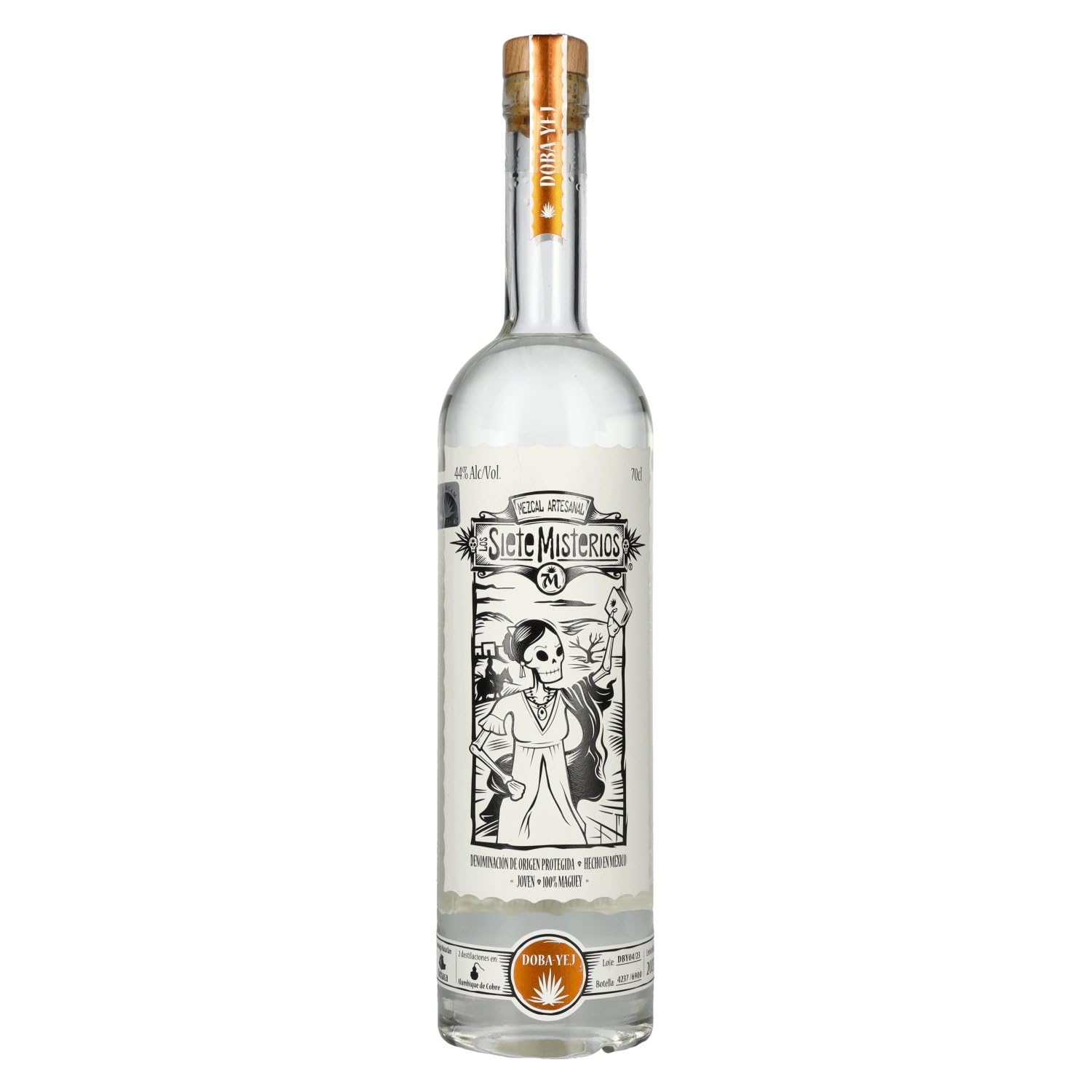 Siete Misterios Mezcal Doba Yej, 700 ml, Pack de 1