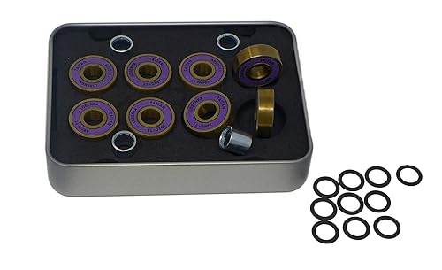 Miniatura 6 de Rodamientos de Alta Velocidad ABEC11 - Patines cuádruples, Patines en línea, Longboard, Skate Board, Scooter 2304