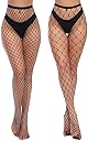 Charmnight Womens High Waist Tights Fishnet Stockings Thigh High Pantyhose