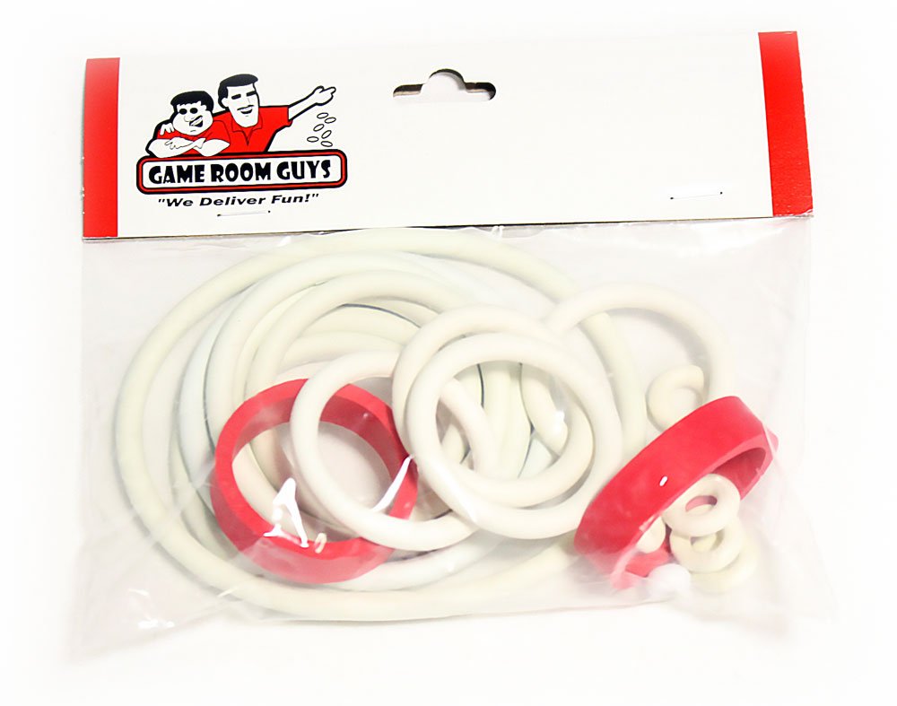 Game Room Guys Astro Black Sheep Squadron Pinball White Rubber Ring Kit