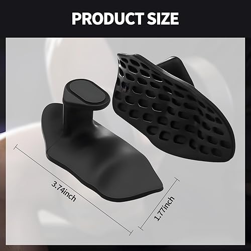 Miniatura 2 de Anti-Slip Weight Lifting Gloves for Men & Women, Ergonomic Silicone Palm Workout Grips, Gym Training Gloves for Pull-Ups, Dumbbell, Barbell, Callus