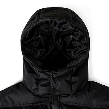 Men's Winter Warm Puffer Jacket Heavyweight Quilted Puffer