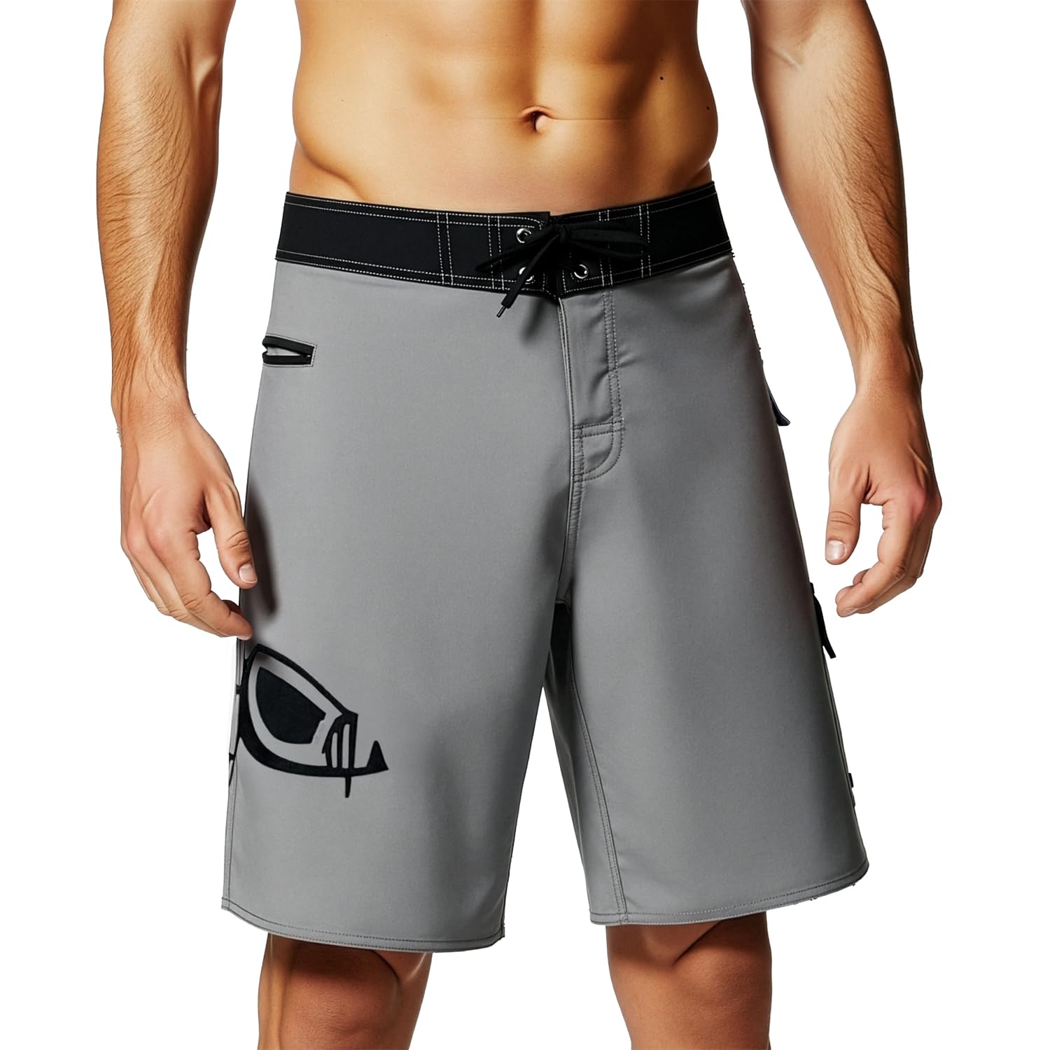 Tormenter Waterman 5 Pocket Hybrid Shorts for Men – Fishing, Diving, Surf Board Shorts – Quick Dry Casual Swim Trunks