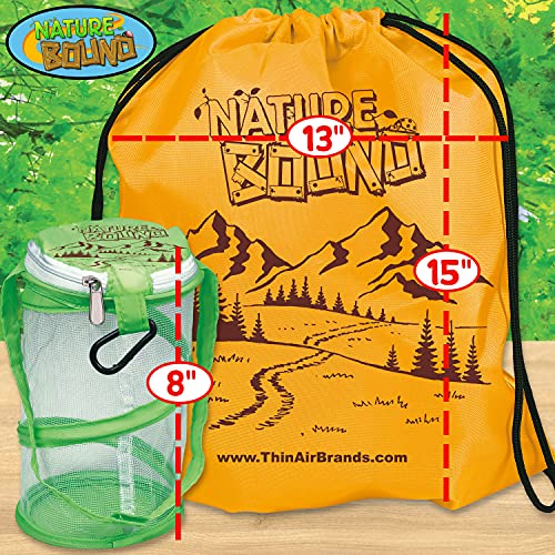 Nature Bound 19 Pc Outdoor Explorer Kit & Bug Catcher Set With Flashlight, Compass, Magnifying Glass, Butterfly Net, And More #TOP6