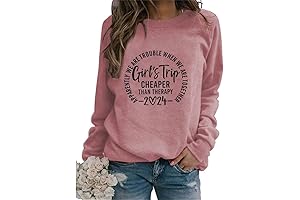 Sips and Trips 2024 Sweatshirt: A Stylish and Comfortable Travel Companion