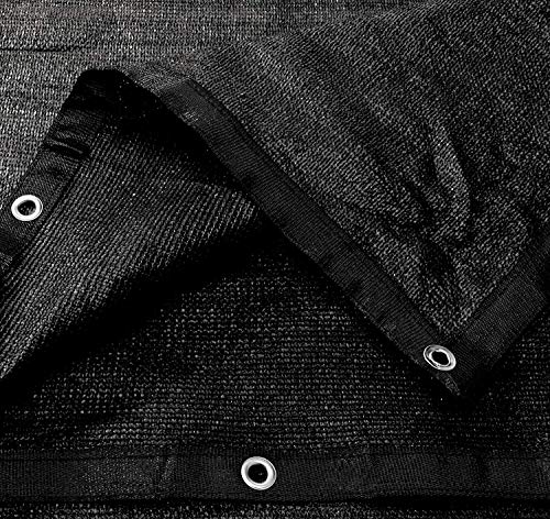 WindscreenSupplyCo 6ft x 12ft Dog Kennel Shade Covers, 85% Sunblock Shade, Top and Side Coverage, Knitted Shade Cloth… - Image 5