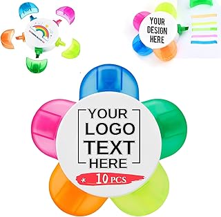 Up to 100pcs Custom Flower Highlighter Cute for School Perso