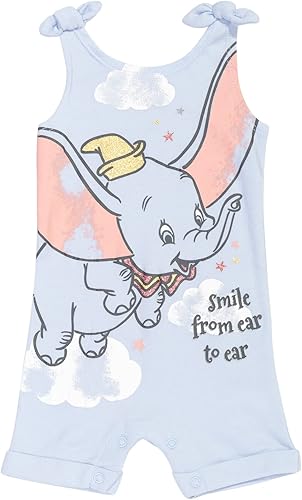 Miniatura 3 de Disney Minnie Mouse Winnie the Pooh Lion King Lilo & Stitch Simba - Mameluco y diadema para recién nacido a niño pequeño