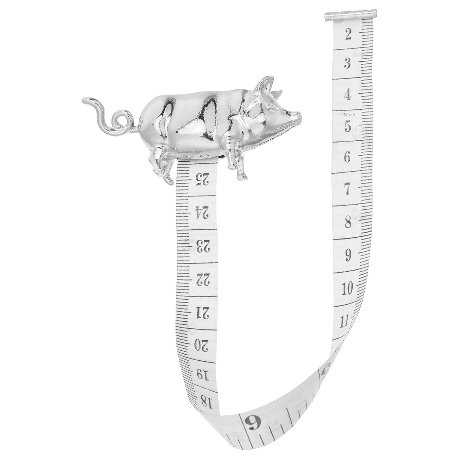 Cinta Métrica Pequeña de Aleación Retráctil, Mini Regla Flexible para Costura y Manualidades, Portátil y Precisa para Medición Corporal y Uso Industrial