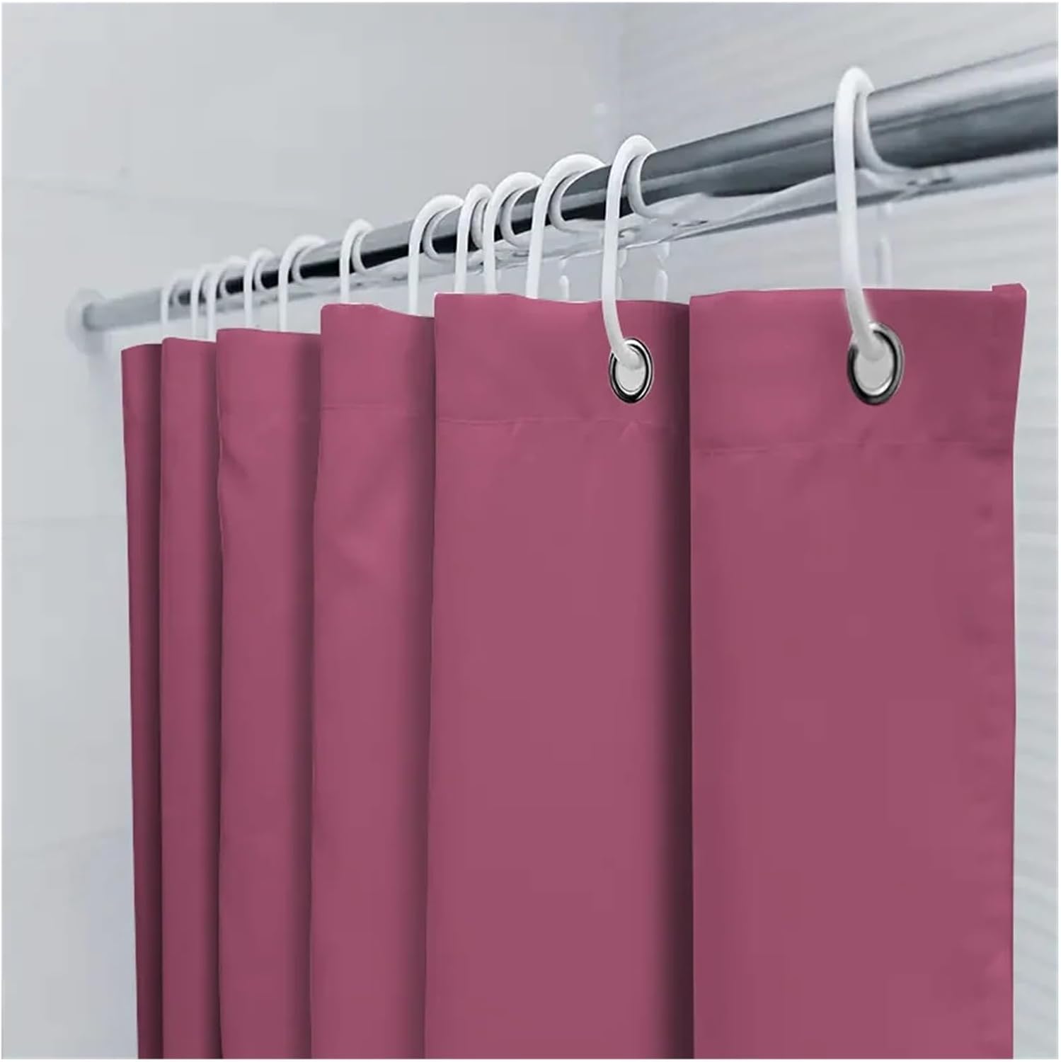 Shower Liner Cloth Waterproof Bathtub Shower Curtain for Home Decor Bathroom Accessories(300x180cm)
