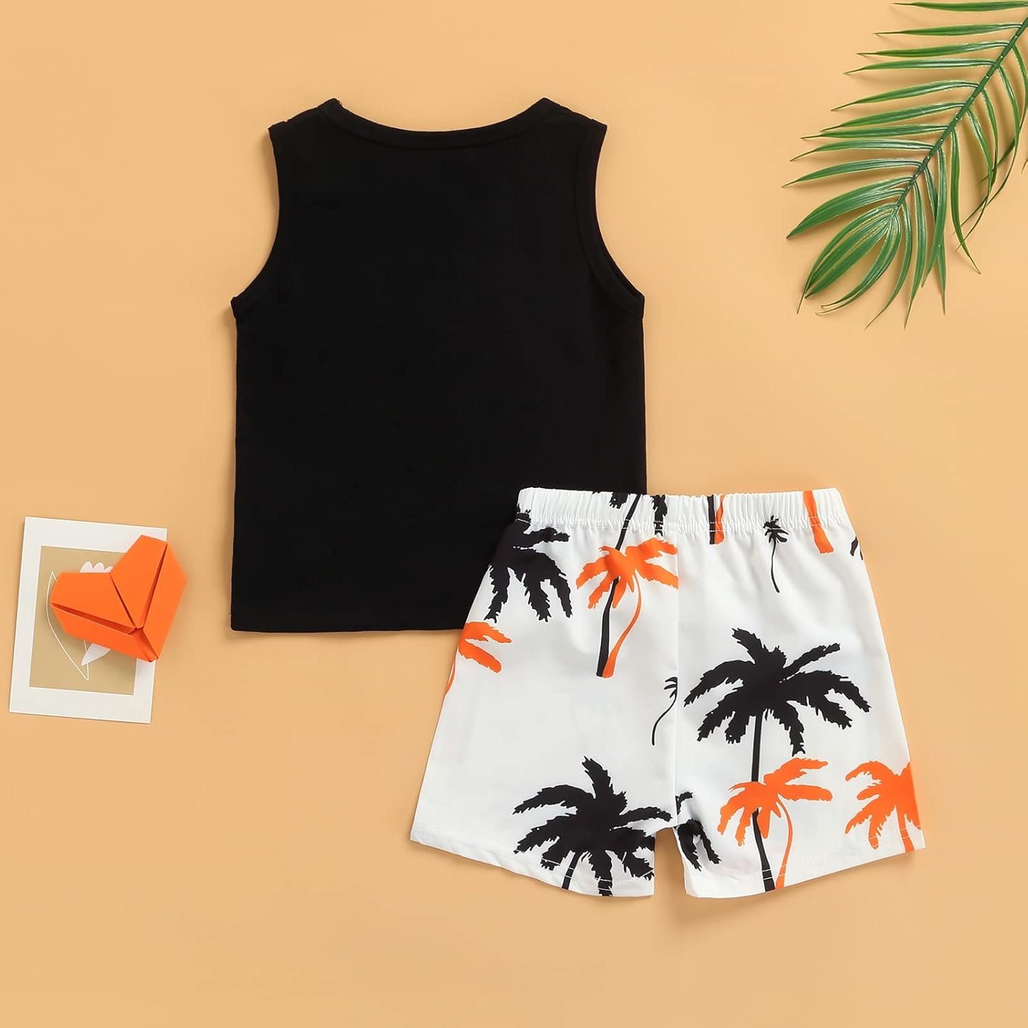 Toddler Boys Shorts Set Seaside Printed T-Shirt+Shorts 2Pcs Little Boy Outfits Summer Clothes Suit - Image 8