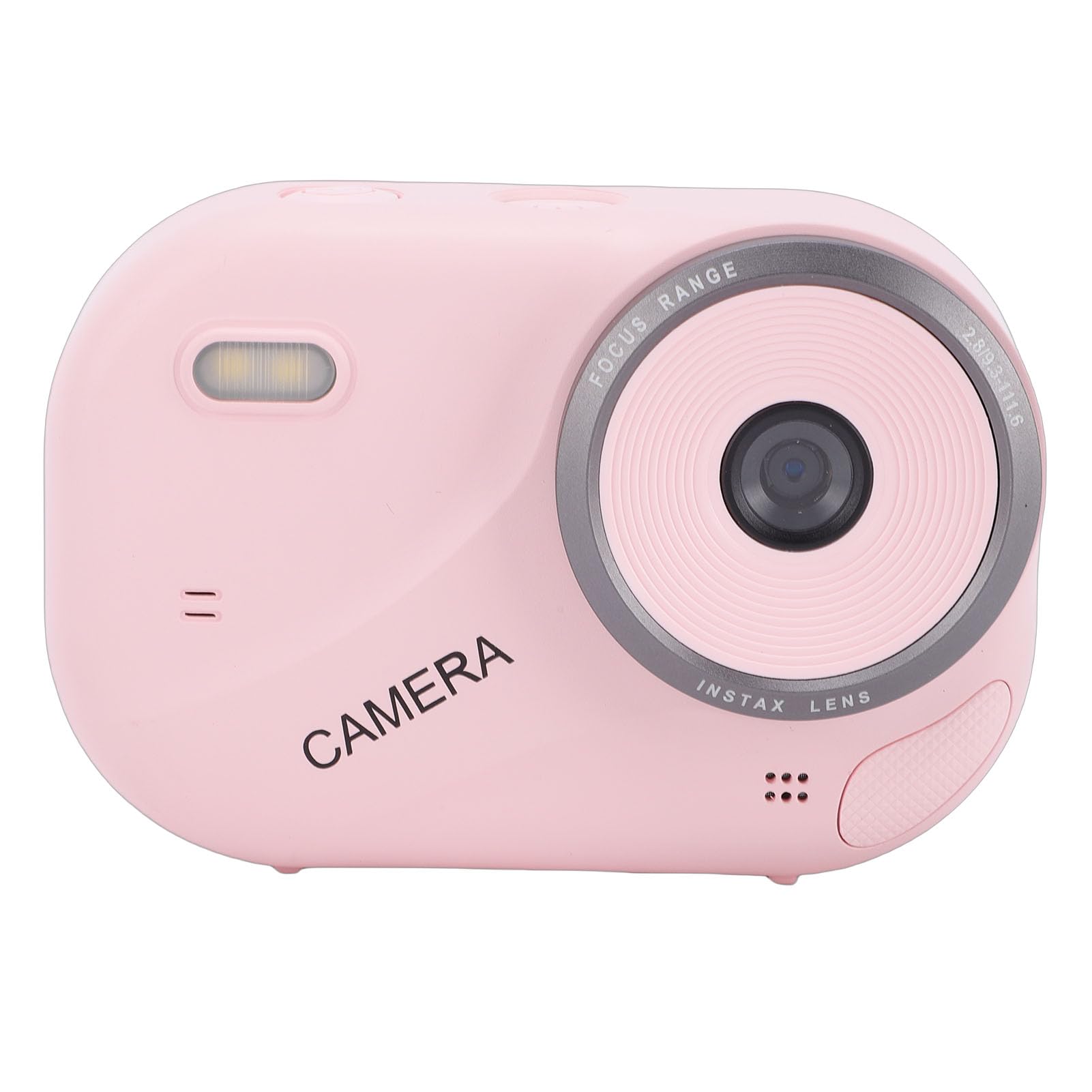 Eujgoov Compact Digital Camera for Beginners Portable Mini Travel & Campus HD Digital Camera with Video Recording & Photo Capture 1080P Card (Pink)