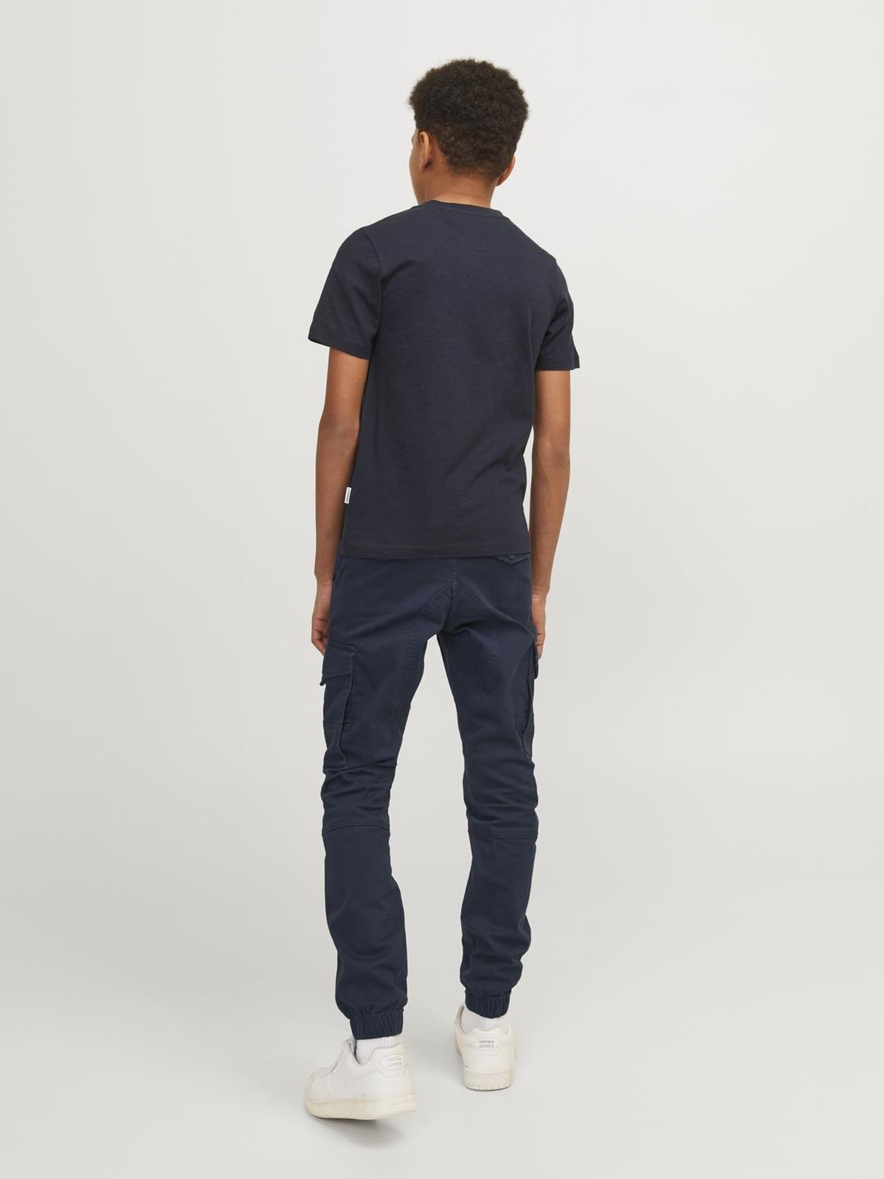 JACK & JONES Jjipaul Jjflake Akm 542 Navy Blazer Jr - Spodnie Chłopcy