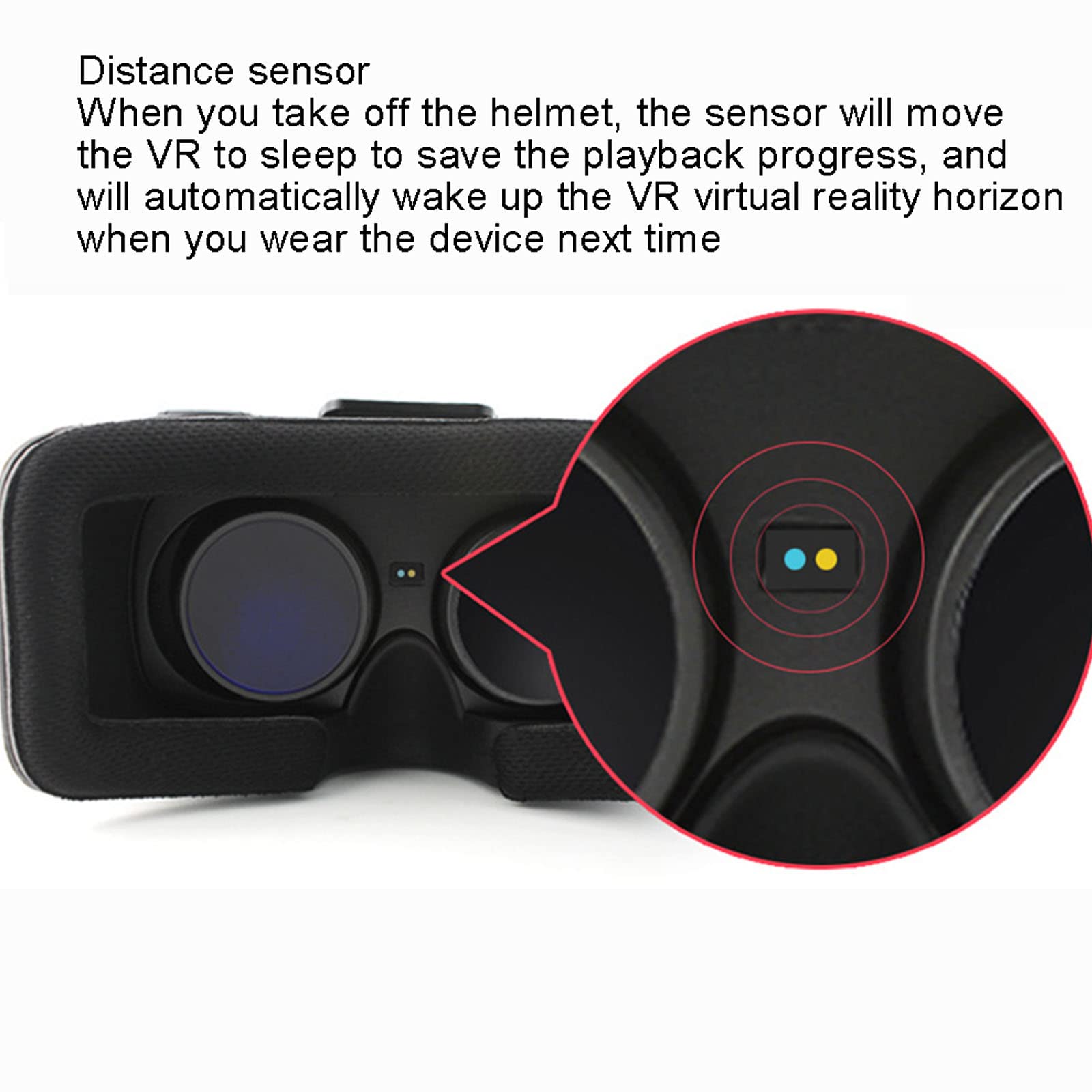 Occhiali per realtà virtuale 3D, visualizzatore di film a 360° con gamepad, connessione WiFi, supporta film 3D e riproduzione video panoramica, ottimo regalo per adolescenti e adulti