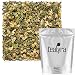 Tealyra - Chamomile and Spearmint - Herbal Loose Leaf Tea - Calming and Relaxing Tea - Caffeine-Free - 100% Natural Ingredients - 110g (4-ounce)