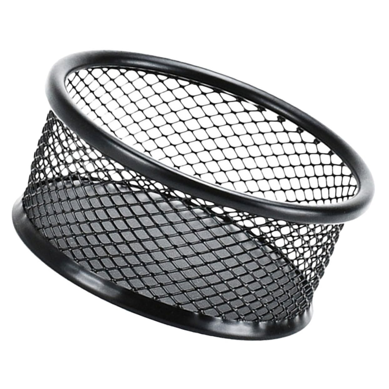 ERINGOGO 2pcs Box Versatile Pen Holder Large Capacity Paperclip Storage Box Mesh Desk Organizer Office Accessories Desktop Mesh Holder