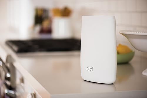 Miniatura 4 de NETGEAR Orbi Router Sistema WiFi de malla para todo el hogar, enrutador WiFi de tres bandas. Hasta 2,500 pies cuadrados de cobertura WiFi, AC3000