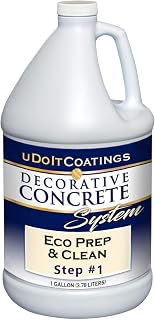 Eco Prep & Clean. Eco-Friendly Concrete Etch Solution. Use Before Stain. How-to Videos & Customer Service Before Purchase. Safer Than Acid! Step #1 - U Do It Coatings’ Concrete Stains (1 Gallon)