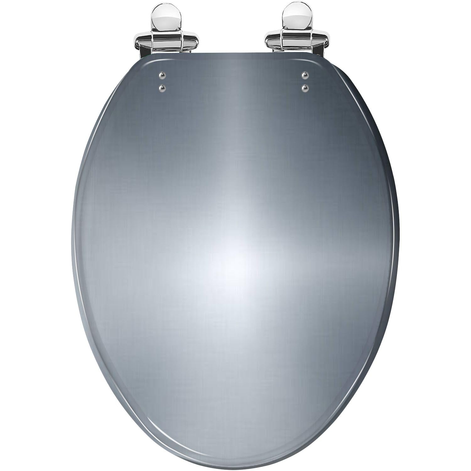 Tazyyzuu Multi4 Navy Blue Elongated Toilet Seat With Rough Texture Slow Close Quick-Release Hinges Easy To Clean(Multi4)