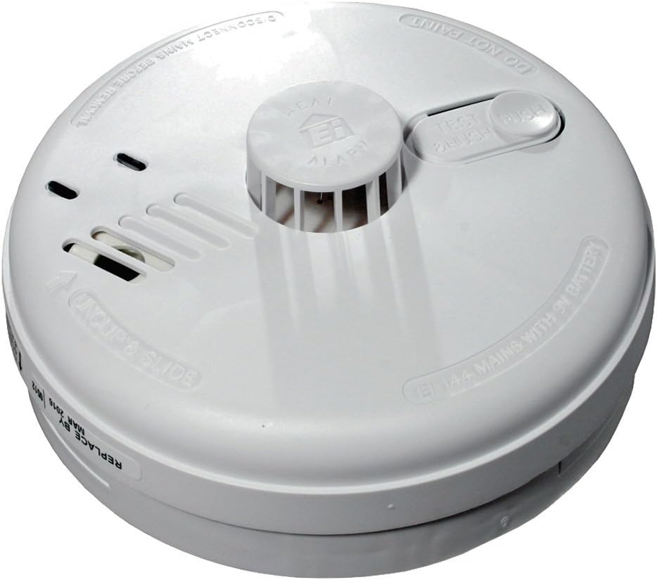 AicoEI144 EI144rc Smoke Detector, White