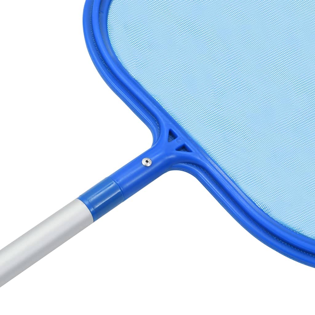 Set di manutenzione per piscine fuori terra e vasche idromassaggio, accessori di pulizia durevoli con asta telescopica, paletta per foglie, aspiratore subacqueo, set per la cura dell'acqua