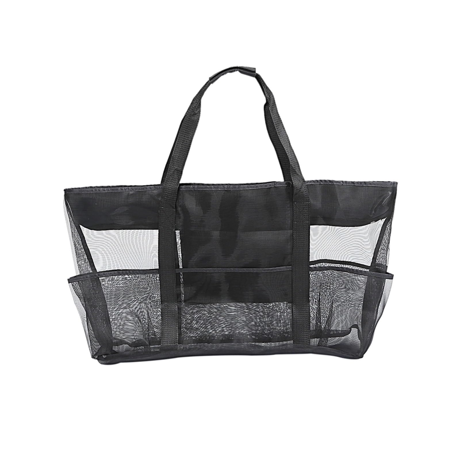 similar the photo MACIUM Beach Toys Beach Net Beach Storage Bag Outdoor Swimming Beach Walking Toys Capacity Storage Pouch Handbag Mesh Toy Bag