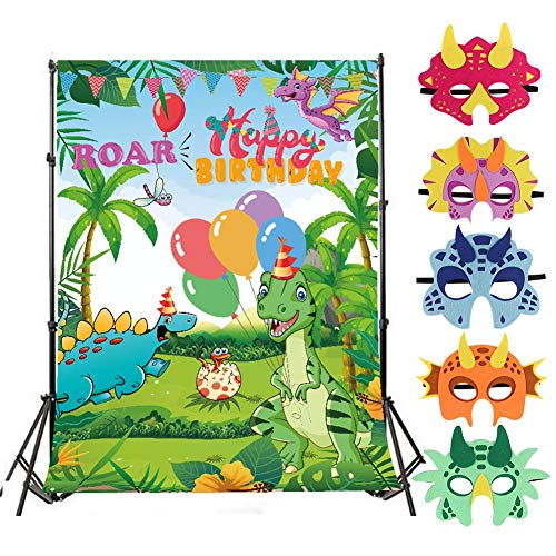 Aytai 7x5ft Unicorn Backdrop Pink Floral Rainbow Unicorn Photography Background Unicorn Birthday Party Decoration for Girls Photo Booth Wall Baby Shower Studio Props