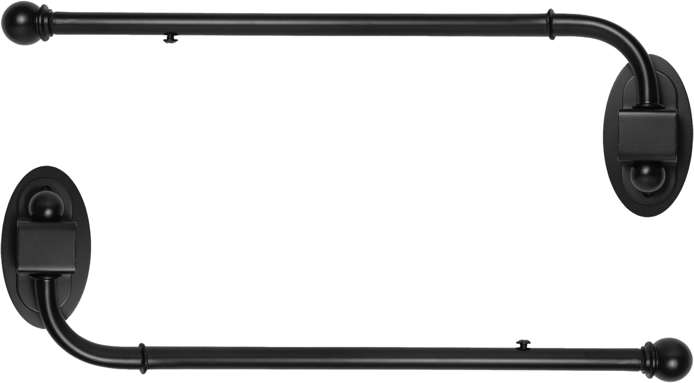 Amazon.com: Urbanest Set of 2 Swing Arm Rods, 3/4-inch Diameter, 14 ...