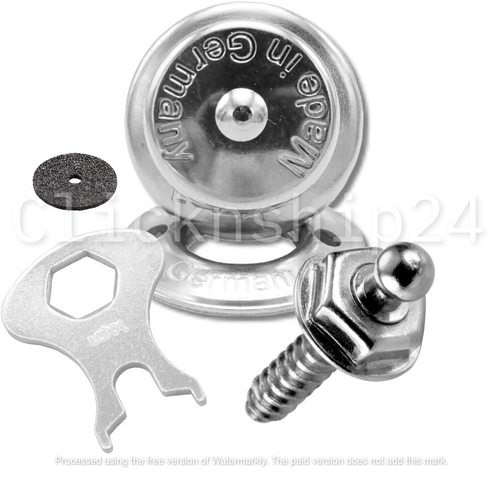 LOXX 10 Sets Strap Lock System for Guitar, Bass, Boat, Yacht, RV