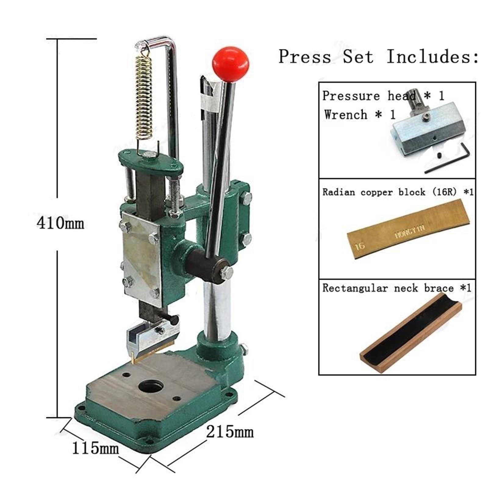 Strumenti Di Riparazione Per Chitarra Set Di Inserti Per Presse Per Tasti Della Tastiera Per La Fabbricazione Di Chitarre
