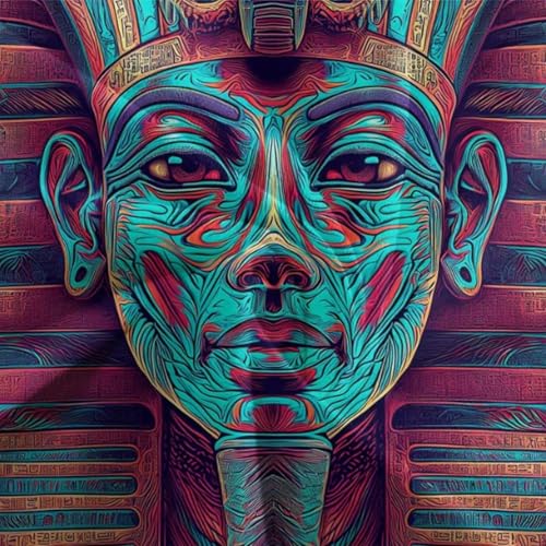 Housse de couette microfibre Le Pharaon avec taie d'oreiller 3D - 7