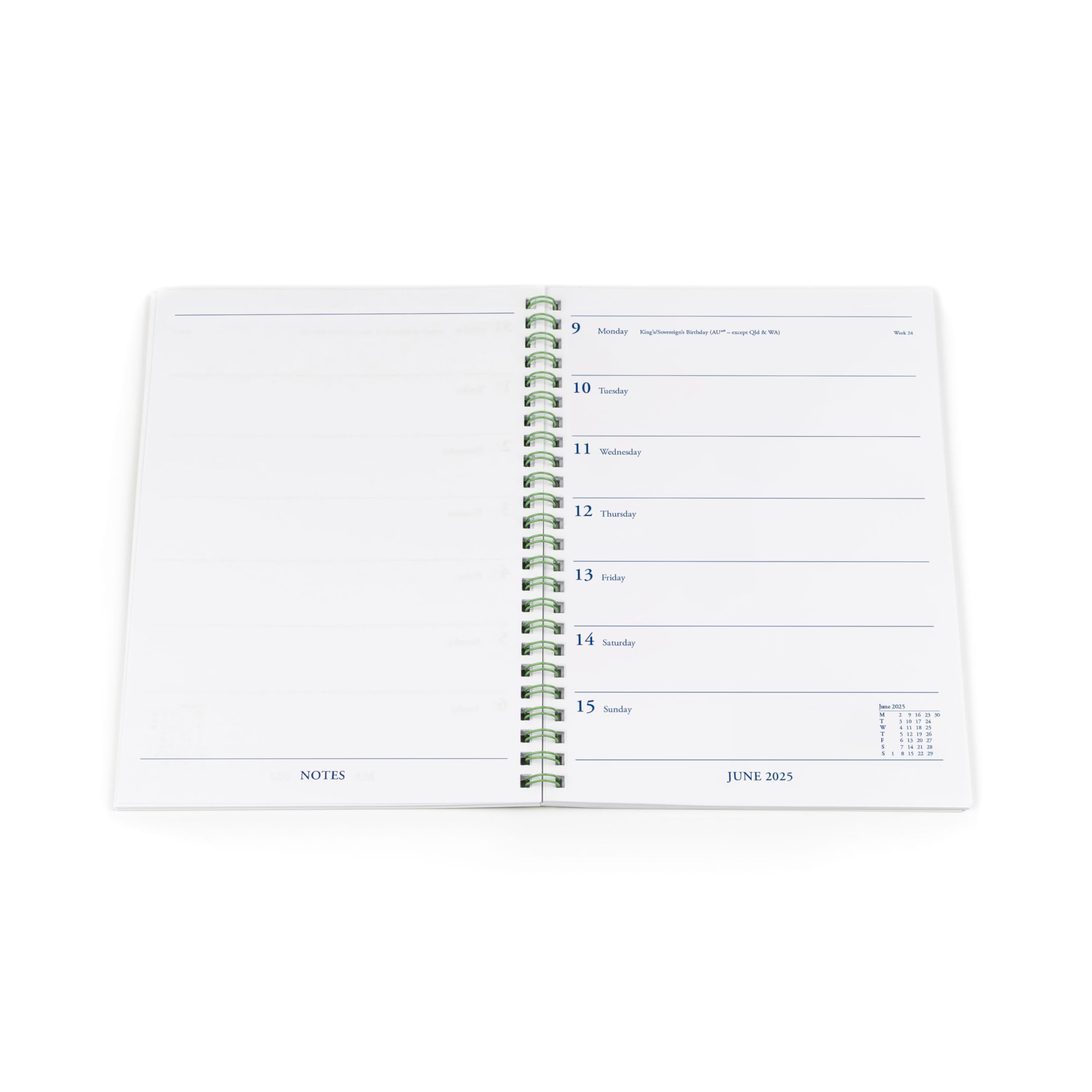 Collins Colplan A5 Weekly Notebook 2026 61-26 - 822157 Desk Diaries