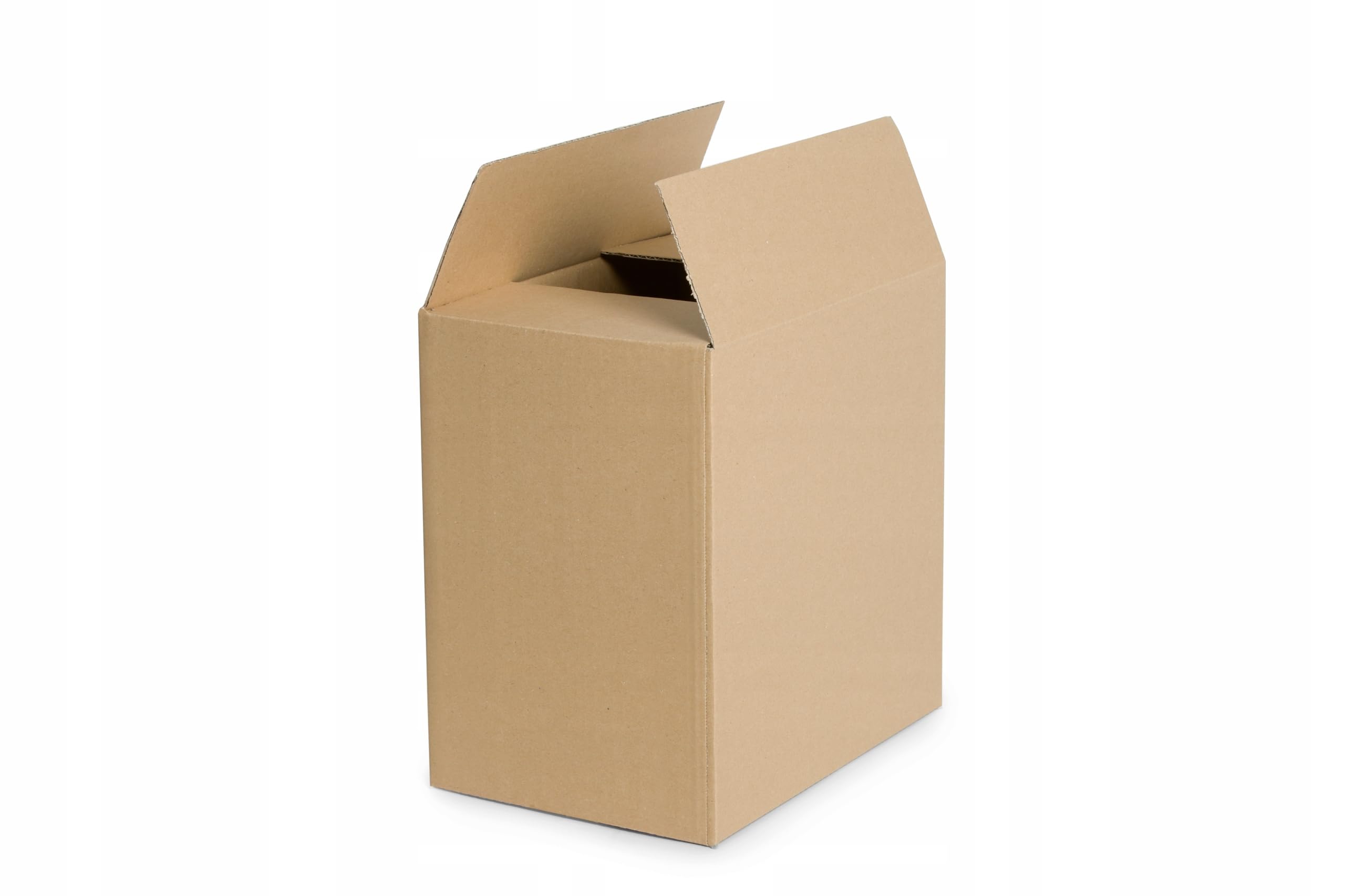 10 Stück Faltkarton 500x500x1000 mm Außenmaß Versandkarton E-commerce Karton 2-Wellig Braun Kartonage Verpackung Postkarton Versandschachtel Paket Päckchen