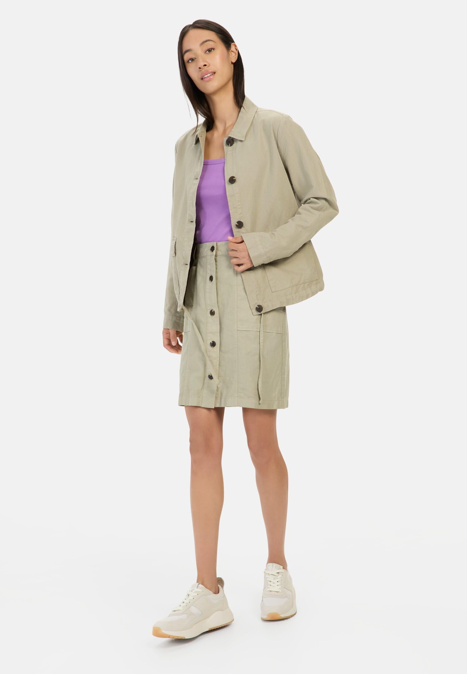 camel active 344190-5f98 Blazer casual Mujer