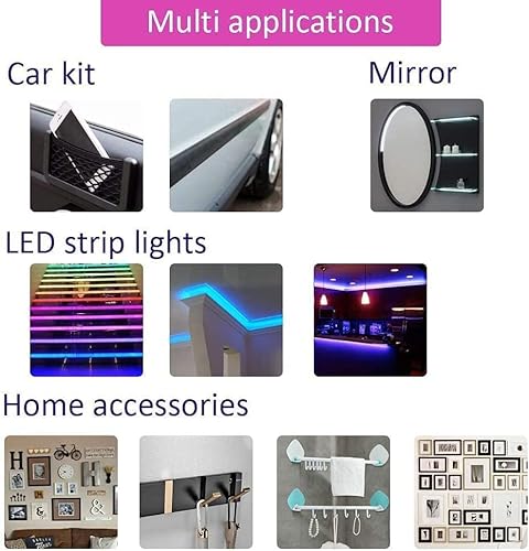 Double Sided Adhesive Tape, 1 In X 9 Ft Heavy Duty Mounting Tape, Waterproof Foam Tape, For Home Decor, Office Décor, 1 In. X 9 Ft. #TOP4