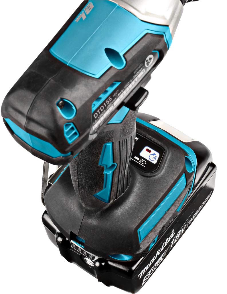 Makita wkrętarka udarowa 18 V 5,0 Ah DTD155RTJ