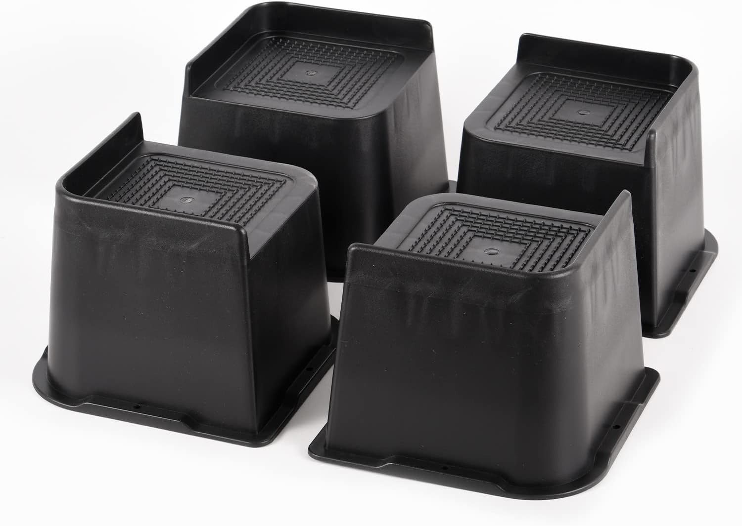 LUCKYQTQH Bed Risers Oversized, Furniture Risers 4 Inch