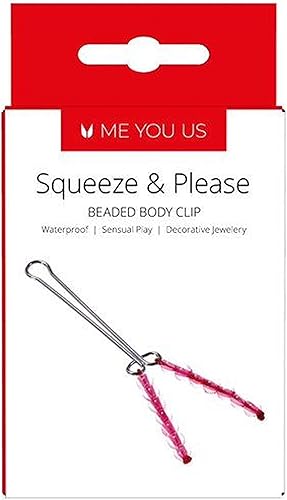Miniatura 3 de Abs Holdings Minx Squeeze and Please - Clip para el cuerpo con cuentas color rosa