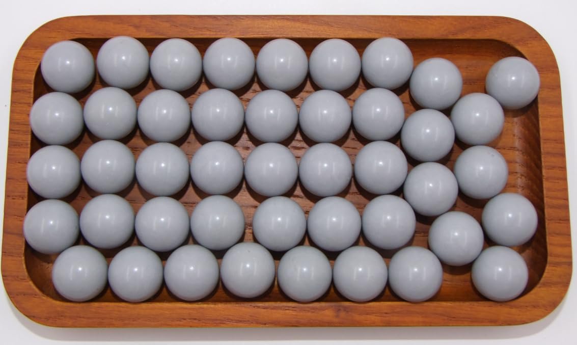 Kinetic Projectiles - .43 Cal Reusable Hard-Solid Plastic no Parting line Burr, Mirror polishing Rounds for Training, Target Practice a, Compatible All .43 Cal Pepper Ball Launcher(100)