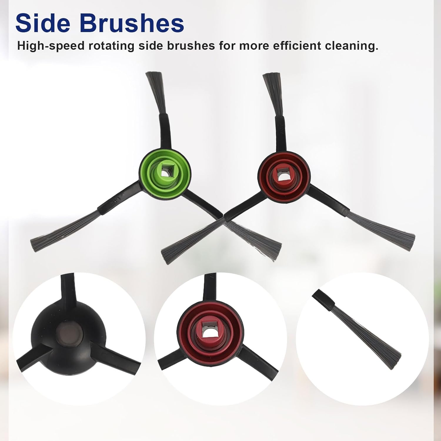 19 PCS Accessories Kit for ECOVACS DEEBOT N10 PLUS/ T9+/ N8 PRO+/ N8+/ T8AIVI+/ T8+ Robot Vacuum, Replacement Parts Main Brush, Side Brush, Filter, Mop pads, Dust Bag