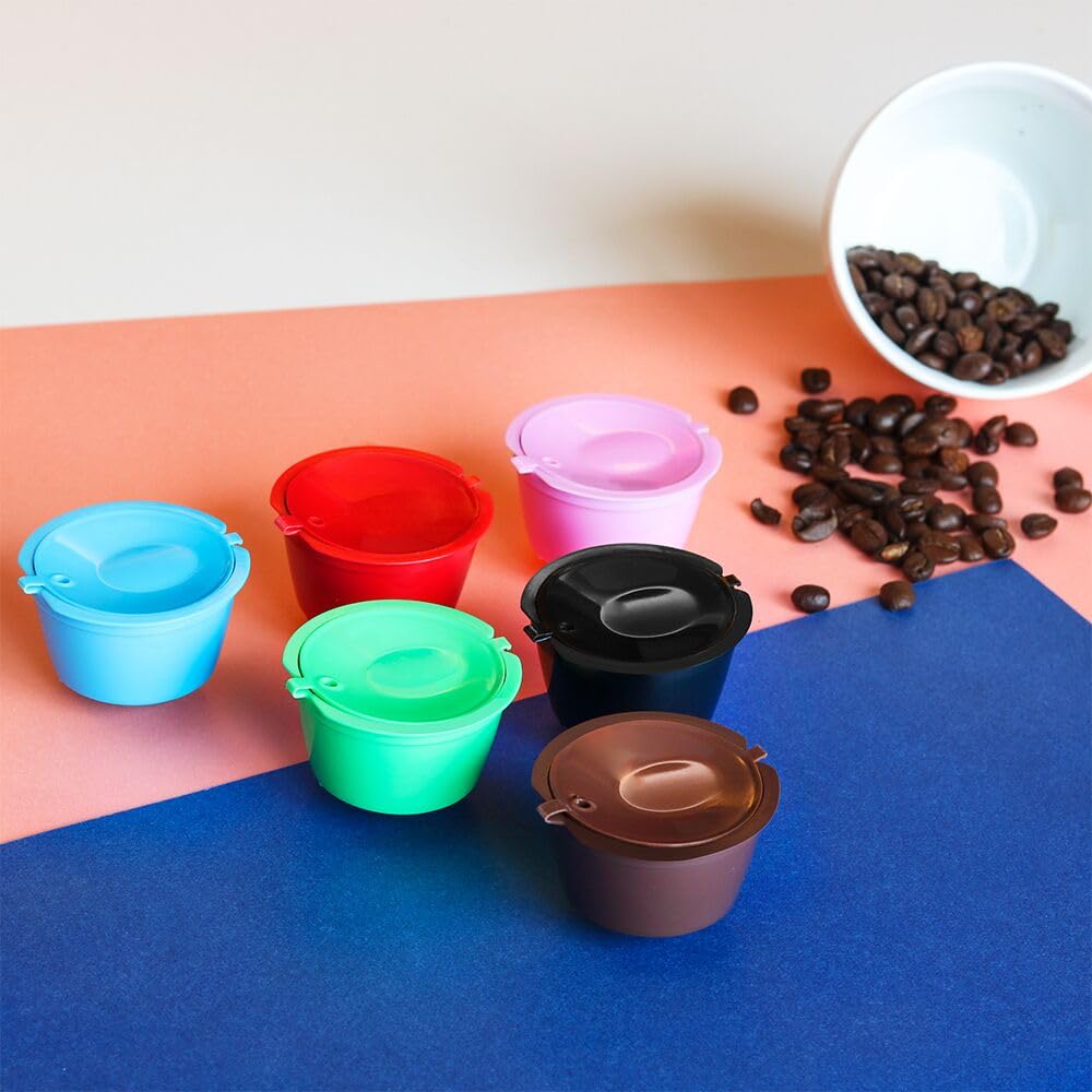 5 Capsule Per Caffé Riutilizzabili In Acciaio Inox + Cucchiaio – Compatibili Con Macchine Melody, Genio, Mini Me, Esperta