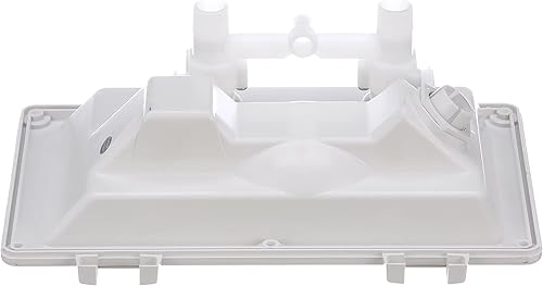 Miniatura 5 de Whale RT2658 Swim 'n' Rinse - Ducha de travesaño, agua fría y caliente, cubierta con bisagras bloqueable, carcasa de ABS blanco, manguera de 7 pies