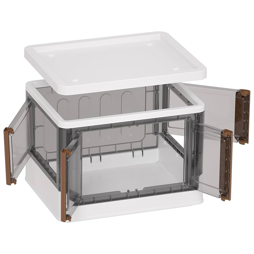 Amazon.com - HAIXIN Cube Storage Bins with Lids