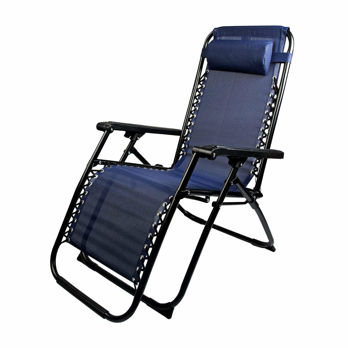 Tumbona de Playa, Jardín, Piscina Zero Gravity reclinable y Plegable, de Gravedad Cero