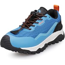 UOVO Boys Girls Running Shoes Kids Waterproof Hiking Trail Fashion Sneakers Breathable Lightweight Non-Slip Outdoor Walking Sports Shoe