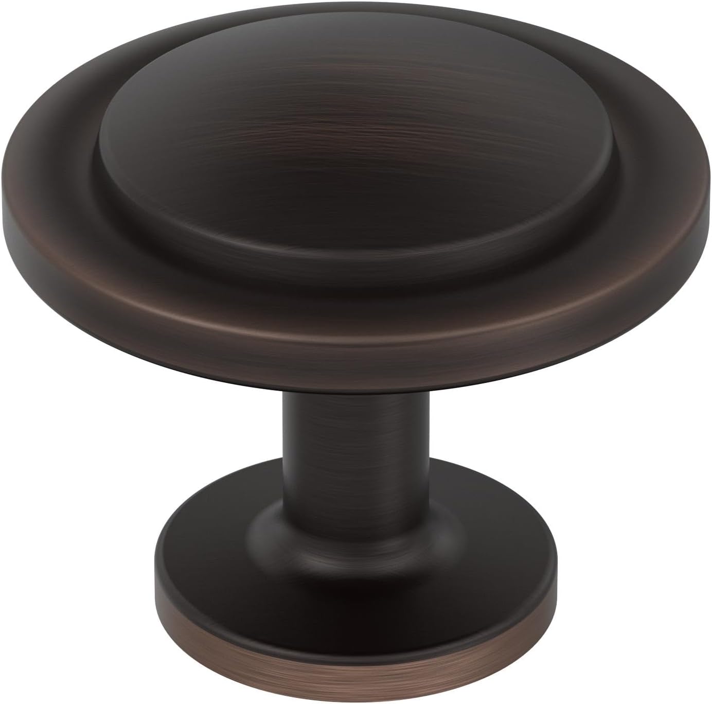 Amerock Loop 1-3/16 inch (30mm) Diameter Oil-Rubbed Bronze Cabinet Knob - 25 Pack