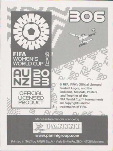 Miniatura 2 de 2023 Panini FIFA Women's World Cup Stickers #306 Rosella Ayane Morocco Mini Sticker Soccer Futbol Trading Card