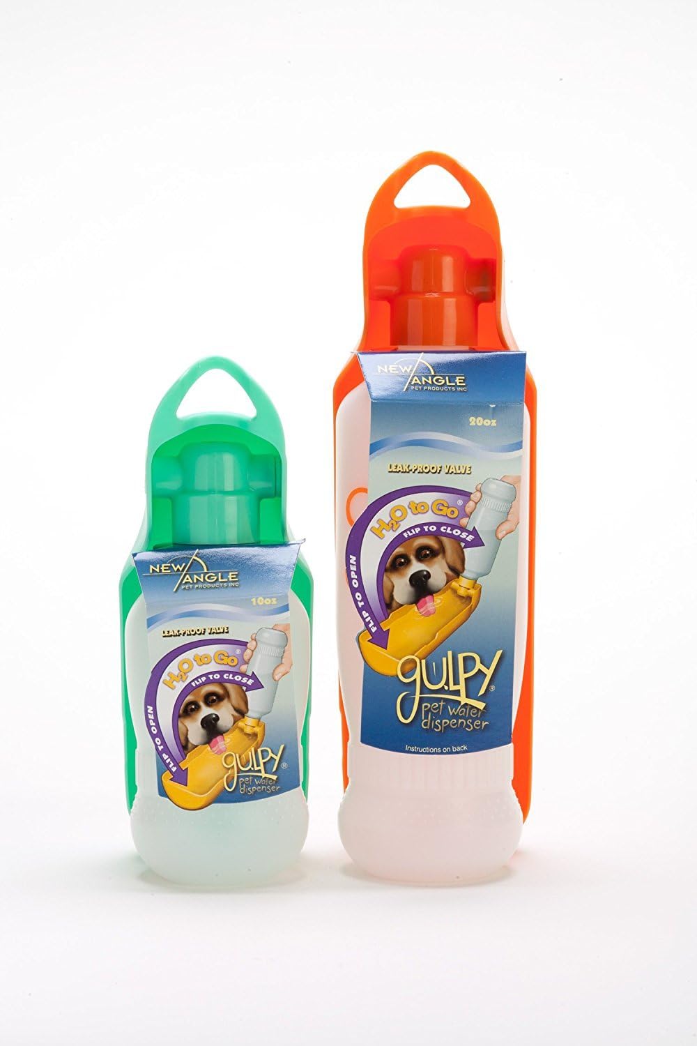 Pet Water Dispenser 2 Pack 20oz and 10oz (colors may vary)
